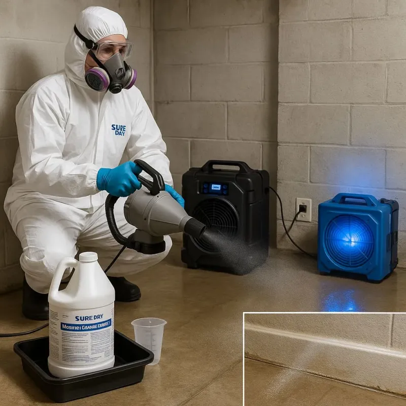 Sanitization and Odor Removal process in Bangor, MI