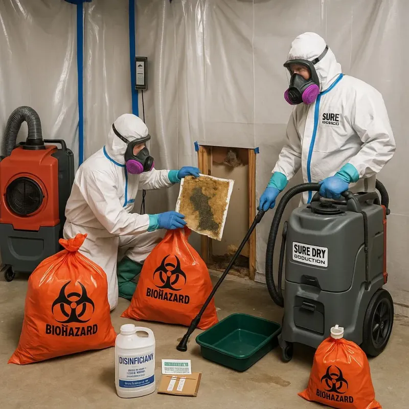 Contaminated Water Handling Protocols process in Bangor, MI