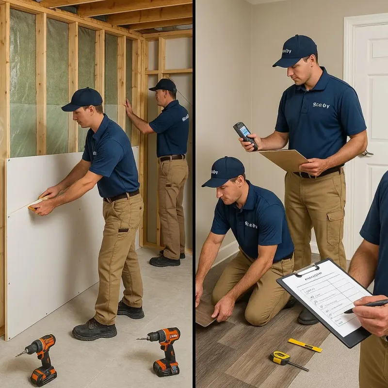 Repairs and Reconstruction process in Bangor, MI